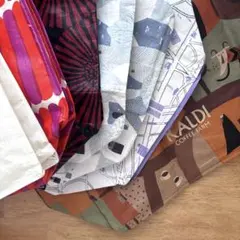 【IKEA、カルディ】ショッピングバッグ エコバッグ マリメッコ 渋谷限定 7枚