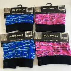 BODYWILD レディース ボクサーパンツ Mサイズ 4枚セットのサムネイル