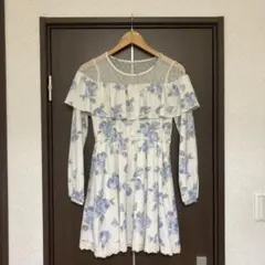 00s LIZ LISA 花柄ワンピース 0サイズ Y2K