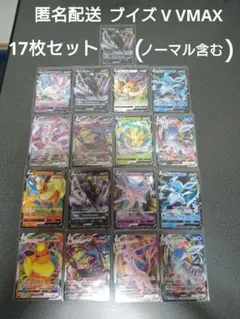 ポケカ ポケモンカード V VMAX ブイズ （ノーマル仕様含む） 17枚セットのサムネイル