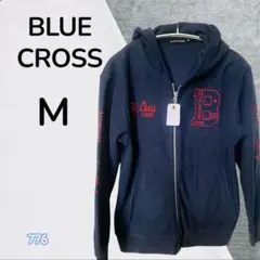 BLUE CROSS パーカー ネイビー ロゴ Mのサムネイル