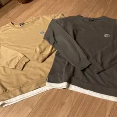 GRAND ロンT 160サイズ ベージュ グレー