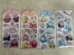 【国内正規品】 サンリオキャラクター　ウォーターインシール 4点セット
