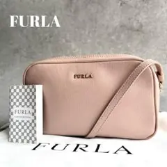 FURLA フルラ リリー ショルダーバッグ カメラバッグ ダブルジップ