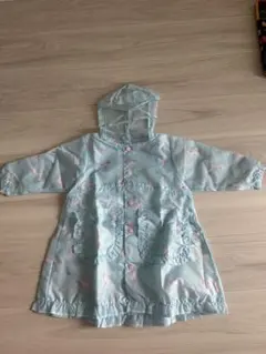 Kids Foret ユニコーン柄 レインコート 収納バッグ付き 新品 未使用のサムネイル