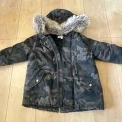 GLOBAL WORK 迷彩柄 Mサイズ 中綿コート