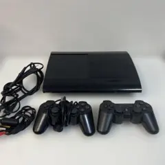 動作◎SONY PlayStation 3 本体 コントローラー2個付き