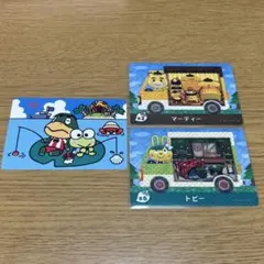 どうぶつの森　マーティ トビー amiiboカード セット