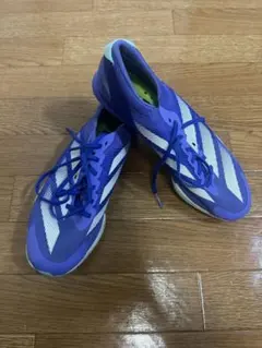 adidas ADIZERO 陸上スパイク ライトブルー - メルカリ