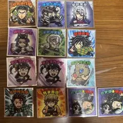 鬼滅の刃マン　無限城編　ビックリマンシール　 全19枚セット