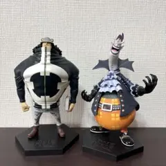 ワンピース☆王下七武海dx ジンベエ ゲッコーモリア フィギュアセット