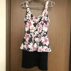 美品 rienda リエンダ ミニワンピース ミニワンピ ワンピース 花柄