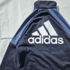 【adidas 好配色】アディダス トラックジャケット ビックパフォーマンスロゴ