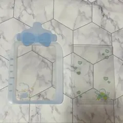 ペックル　硬質カードケース　哺乳瓶