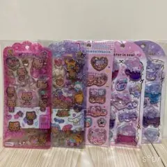 サンリオ シール ドロップジェリー キラキラカプセル ウォーター５種セット