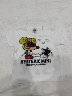 HYSTERIC MINI キャンプ柄 Tシャツ 80のサムネイル