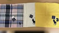 ポロ　ラルフローレン　ハンドタオル　　３枚セット