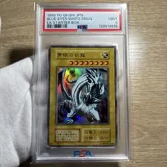 鑑定品 PSA9 美品　最安値　世界131枚　青眼の白龍　初期　ウルトラ　EX