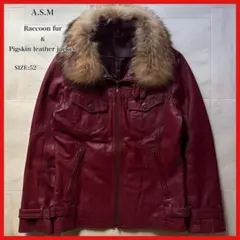 2026年最新】A.S.M メンズ レザージャケット・ライダースの人気