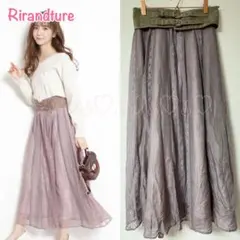 Rirandture♡エアリーレースはぎスカート