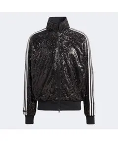 adidas blue version トラックジャケット スパンコール