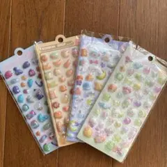 ボンボンドロップシール エアータイプ 4枚セット