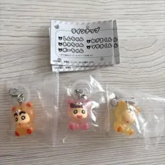 クレヨンしんちゃん　めじるしアクセサリー　しんちゃん　ボーちゃん　ネネちゃん