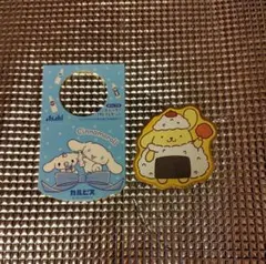 ポムポムプリン フレークシール シナモロール ステッカー 2個セット