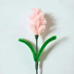 モールフラワー　ピンク　一輪挿し