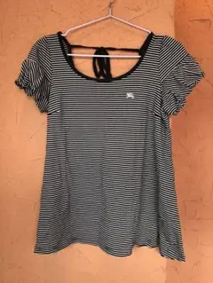 バーバリーブルーレーベル　ボーダー柄　Tシャツ チュニック　38