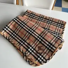 BURBERRYバーバリーノバチェックコットン ハーフケットブランケット