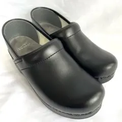 DANSKO プロフェッショナル レザー 本革 サボ クロッグ 茶 38 - メルカリ