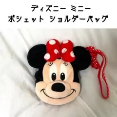 ディズニー ミニー ポシェット ショルダーバッグ パスケース ポーチ