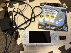 SONY PSP-3000 本体　パールホワイトメモリカード付き