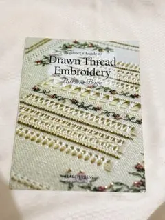 ドロンワーク　イギリス刺繍本　洋書