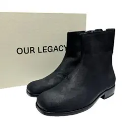 新品★ OUR LEGACY MICHAELIS BOOT レザー カミオン 黒のサムネイル