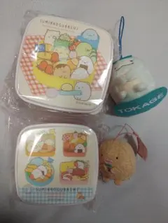 すみっコぐらし ランチボックスとてのりぬいぐるみ2セット