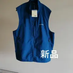 mont-bell トレッキングベスト Men's XL ブルーグリーン
