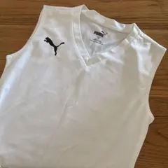 PUMA キッズ ノースリーブ 120cm ホワイト