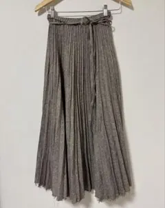 ミラオーウェン プリーツスカート