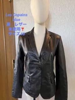 p*h様 LLサイズ MAX＆Co. ラムレザー 短丈 ノーカラー レザージャケ