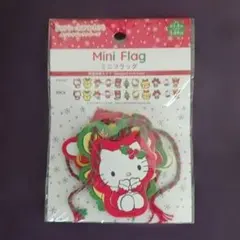산리오 キャラクターズ クリスマス ミニフラッグ