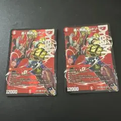 24時間以内発送 轟く邪道レッドゾーン 2枚 - メルカリ
