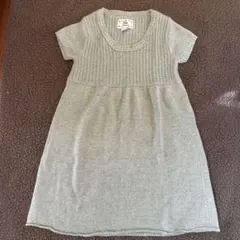 Gap 半袖ワンピース 130 グレー