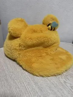 ディズニー プーさんのファンキャップ もこもこ