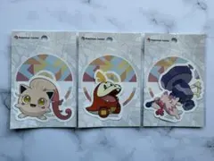 【完売品】貼って剥がせるステッカー ポケモンセンター シール3枚セット