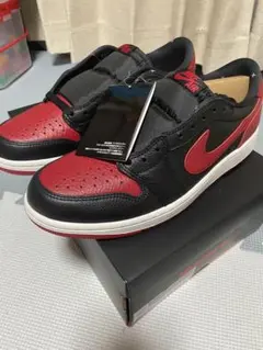 NIKE Air Jordan 1 Low OG Bred 27㌢のサムネイル