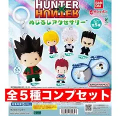 ラスト1 HUNTER × HUNTERめじるしアクセサリー 全5種コンプセット
