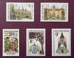 外国切手 イタリア 世界遺産歴史的建物や彫刻等 凹版4種 美しい - メルカリ