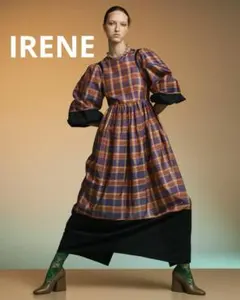 IRENE マドラスチェックドレス アイレネ ワンピース ロングワンピースのサムネイル